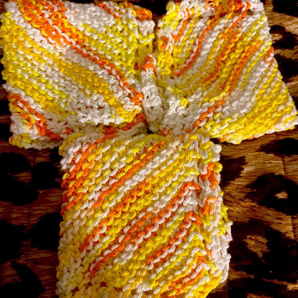 Hand made dish cloths